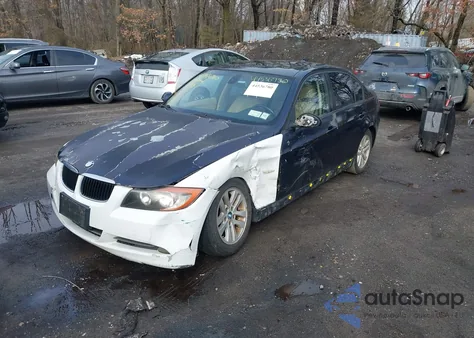 2007 BMW 328I из США, поврежденный, VIN WBAVA375X7NL16876